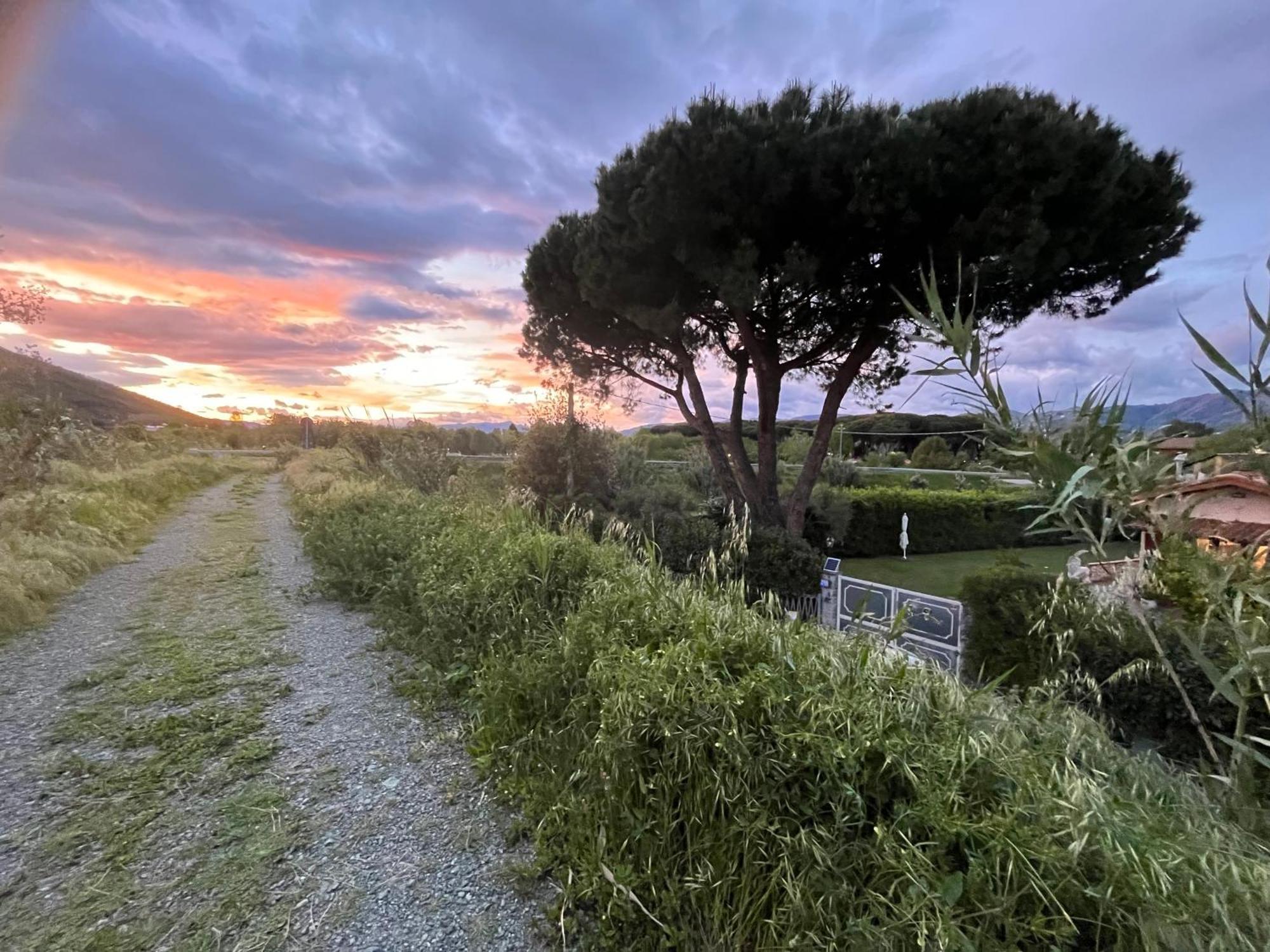 Chalet Camping River Italie Met 2 Slaapkamers Ameglia Bagian luar foto
